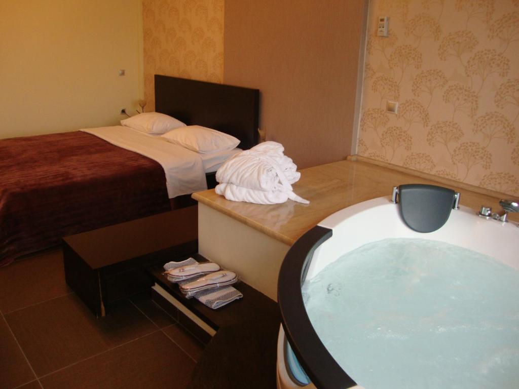 Nymfes Hotel Káto Loutrákion Pokoj fotografie